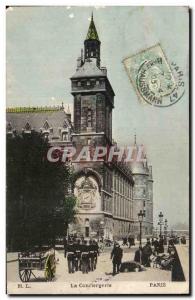 Old Postcard Paris La Conciergerie