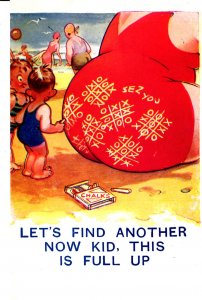 Find another one kid, this one is full up - Comic - c1950
