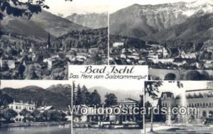Das Herz vom Salkammergut Bad Ischl Austria Postcard