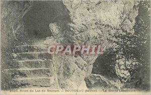 Postcard Ancient Shores of Lake Bourget bourdeau (Savoy) the cave lamartine