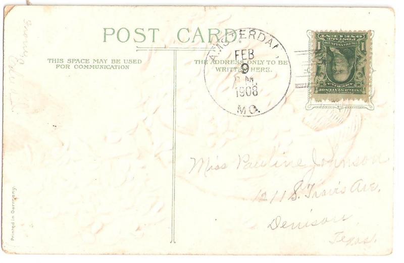 Post Card 1908 Missouri