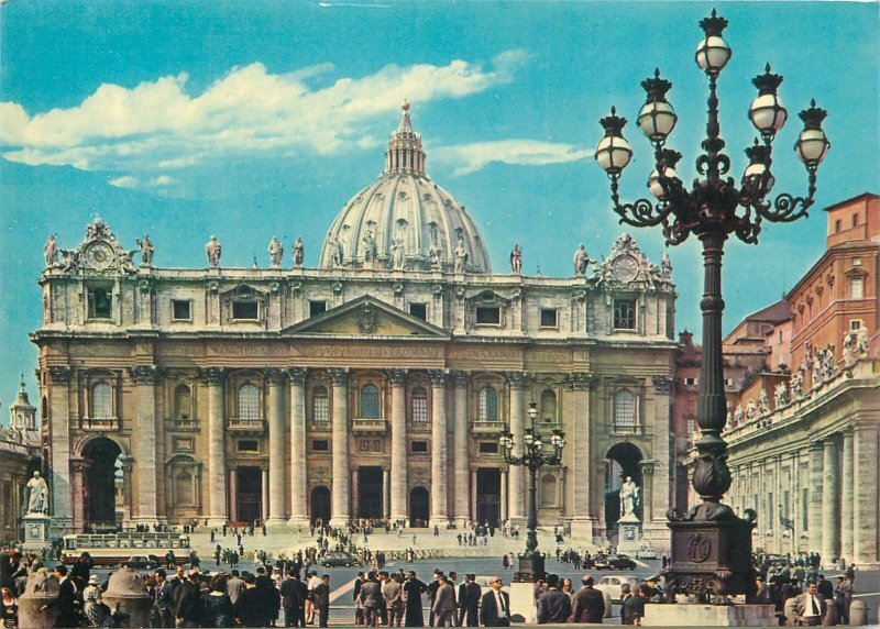 Postcard Italy Cita del Vaticano Basilica di S Pietro