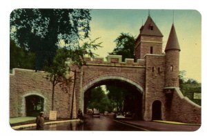 Canada - QC, Quebec City. St. Louis Gate