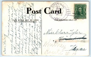 SS Christopher Columbus Whaleback Boat Steamer Ship Postcard