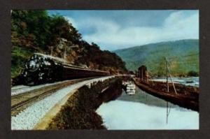 MD Baltimore & Ohio Railroad Train SANDY HOOK MARYLAND