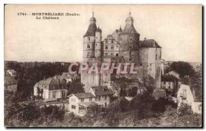 Montbellard - Le Chateau - Old Postcard