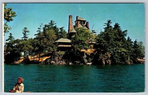 Pullman’s Castle Rest, Thousand Islands New York, Vintage Chrome Postcard