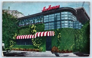 MANILA, Philippines ~ NEW EUROPE RESTAURANT c1950s Roadside Postcard