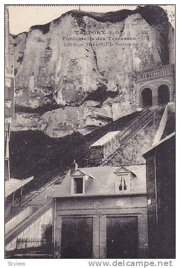 Lift From TREPORT To Terrasses, Treport (Seine-Maritime), France, 1900-1910s