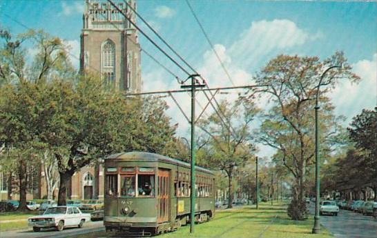 Saint Charles Streetcar New Orleans Louisiana