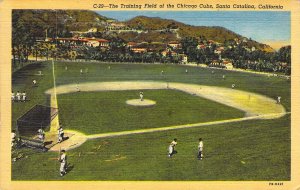 c.1947, Chicago Cubs, Santa Catalina CA,  Spring Training,Great MSG,Old Postcard