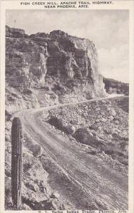 Arizona Phoenix Fish Creek Hill Apache Trail Highway Albertype