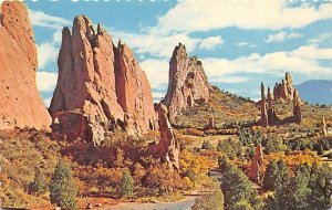 Spires of the Garden of the Gods Colorado Springs, CO USA  