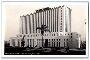 Los Angeles California CA Postcard US Post Office 1931 RPPC Photo Vintage