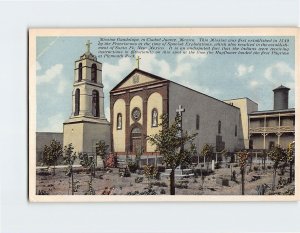 Postcard Mission Guadalupe, in Ciudad Juárez, Mexico