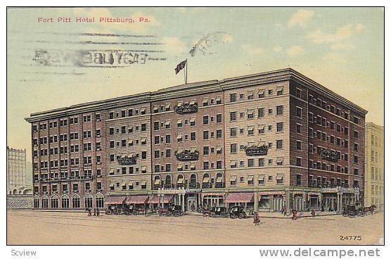 Fort Pitt Hotel, Pittsburg, Pennsylvania,PU-1914