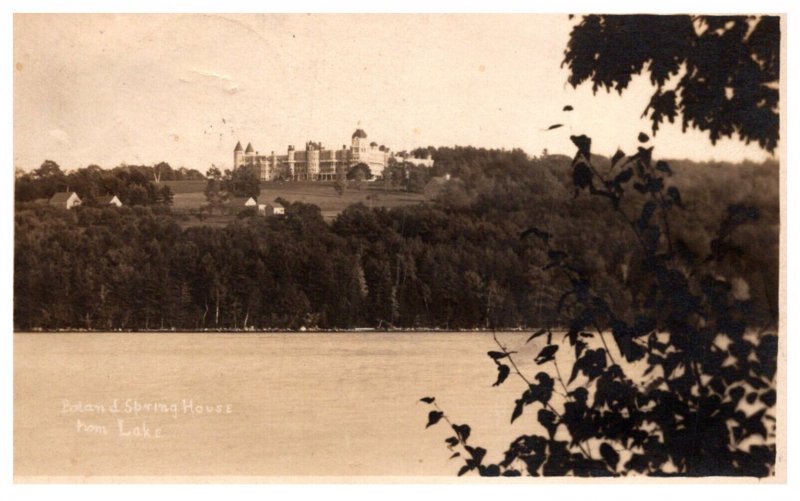 Massachusetts Poland Springs House from Lake RPC