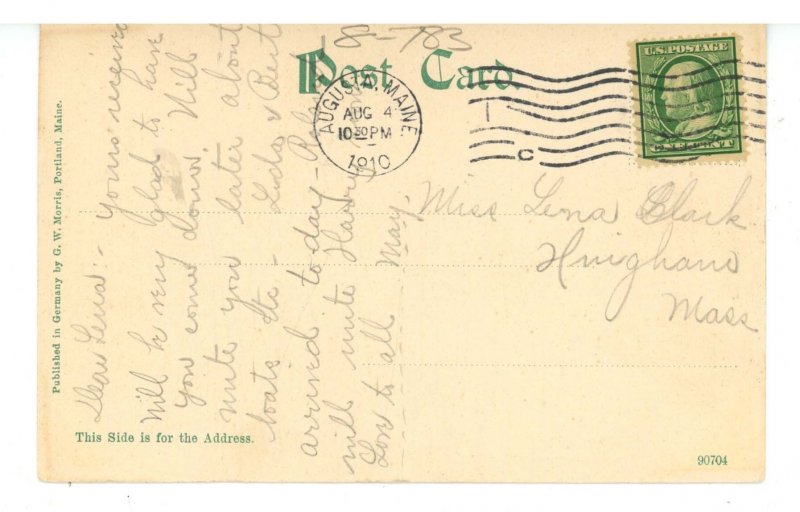 ME - Augusta. Edwards Mills ca 1906