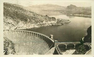 Apache Trail Arizona Roosevelt Dam 1932 RPPC Photo Postcard 20-2257
