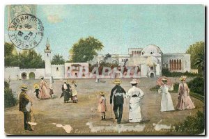 Old Postcard Colonial Exhibition 1906 palace of Tunisia