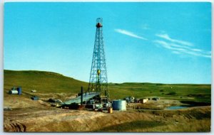 Postcard - A Producer - Oil-Drilling Rig - Williston Basin