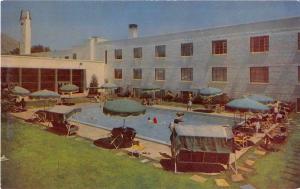 Winnemucca Nevada Sonoma Inn Swimming Pool Vintage Postcard J55028