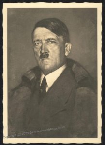 3rd Reich Germany Hitler GQ Grindr Avatar Photo Hoffmann 29 RPPC 110300