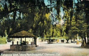 USA Rebecca Well Idora Park Beautiful Oakland Vintage Postcard 07.48