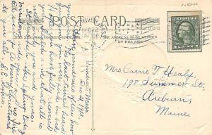 Christmas Post Card Old Vintage Antique Xmas Postcard Postal Used Unknown