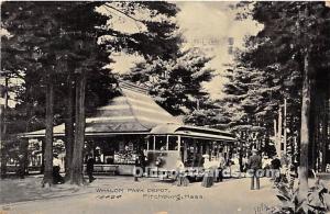 Whalom Park Depot Fitchburg, MA, USA 1908 