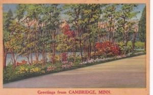 Minnesota Greetings From Cambridge 1960