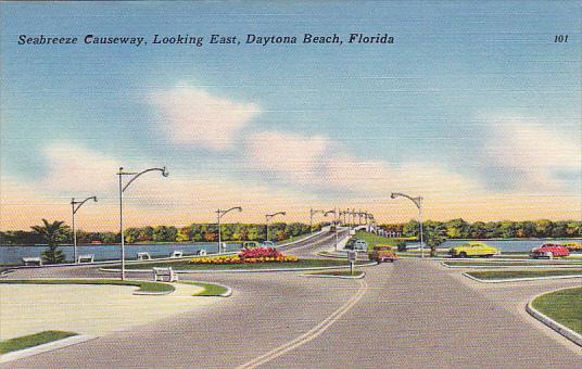 Seabreeze Causeway Looking East Daytona Florida