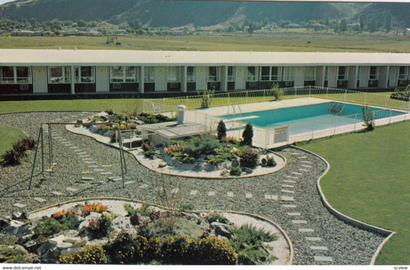 KAMLOOPS, British Columbia, Canada, 1950-1960s; Davy Crockett Motel