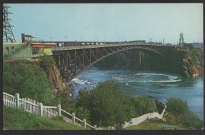 New Brunswick ST. JOHN The Reversing Falls, High Tide ~ Chrome