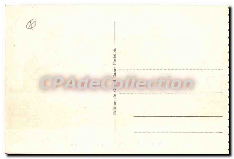 Old Postcard Le Portel beach view Cliffs