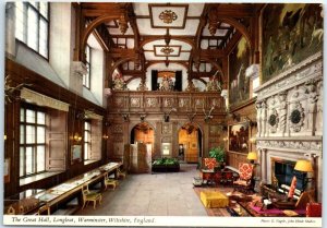 Postcard - The Great Hall, Longleat - Warminster, England