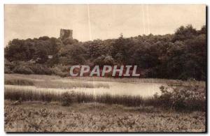 Old Postcard The Underground Tower Bridiers and The Church of Chaix