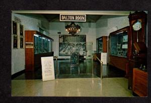 KS View of Dalton Room Museum COFFEYVILLE Kansas Postcard Raid Gang