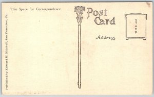 Portland Oregon c1910 Postcard Jefferson High School