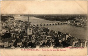 CPA SAUMUR - Vue prise du Haut du Chateau (254107)