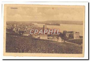 Germany Rudesheim Old Postcard