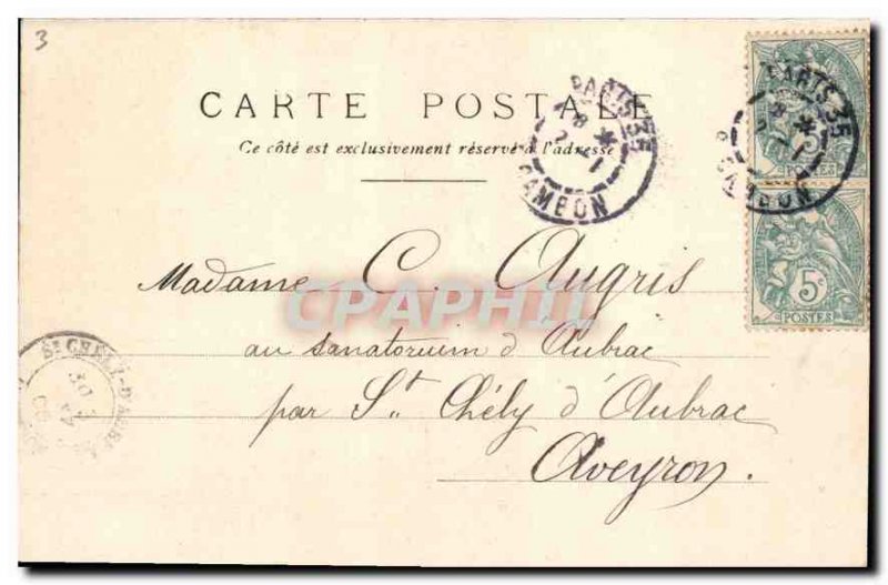 Postcard Old Paris Notre Dame