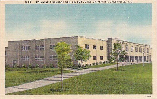 University Student Center Bob Jones University Greenville South Carolina