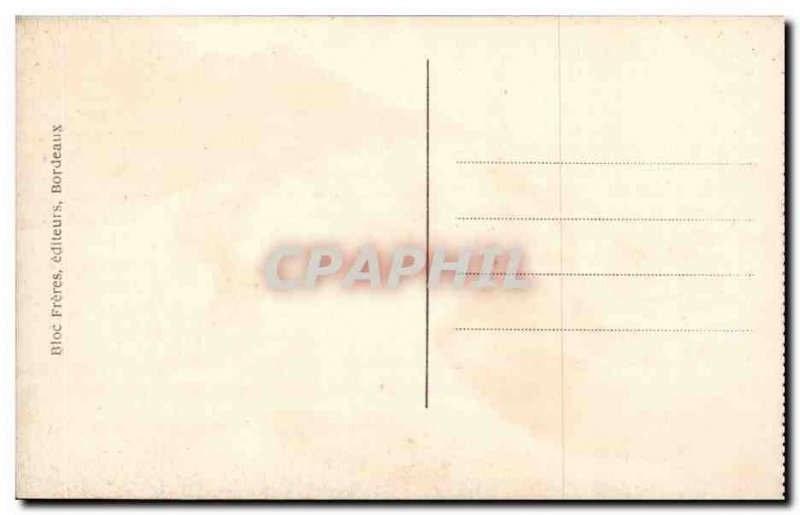 Saint Palais sur mer Old Postcard Beach