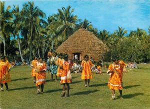 New Caledonia Noumea Melanesian Dancers Folklore