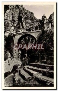 Postcard Old Ponte San Luigi Frontiera Italiana