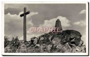 Postcard Modern Cross and commemorative stone Hartmannsvillerkopf