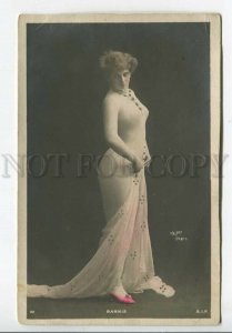 443748 Nina BARKIS French exotic Dancer Actress Vintage PHOTO postcard WALERY
