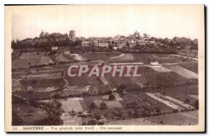 Old Postcard Sancerre General view North coast Cru renamed