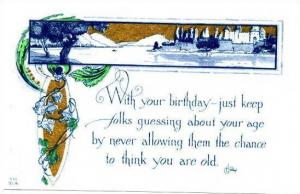 Just Keep Folks Guessing Birthday - 1917
